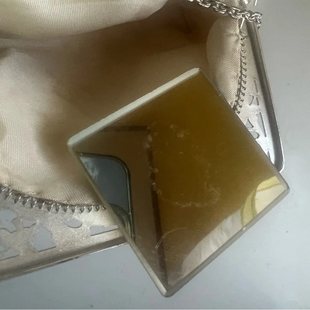 Antique / Vintage mesh purse w/mirror - Picture 4 of 5